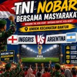 Perkuat Kebersamaan, Koramil Bantur Gelar Nobar Piala Dunia 2026 Bersama Warga