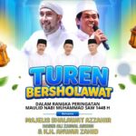 Peringati Maulid Nabi 1448 H, Warga Turen Gelar “Turen Bersholawat” Bersama Majelis Azzahir dan KH Anwar Zahid